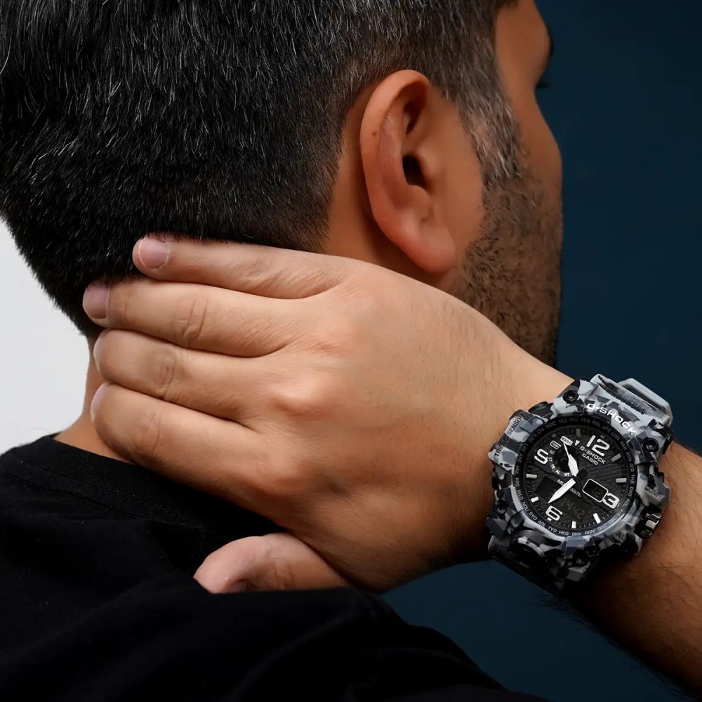 ساعت اسپرت G-SHOCK سه سنسوره طرح ارتشی ( در 3 رنگ بندی )