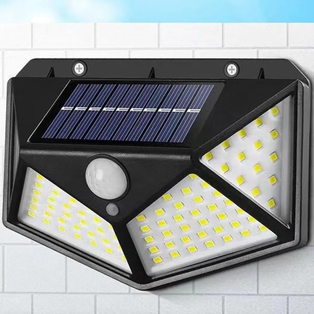 چراغ دیواری خورشیدی Solar Plus مدل 100 LED