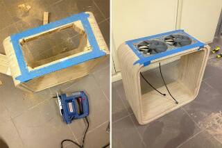طریقه ساختن یک کیس چوبی زیبا با سیستم خنک کننده پیشرفته