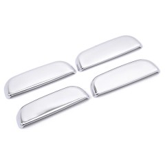 قاب استیل روی دستگیره درب خودرو ( 4 عددی )