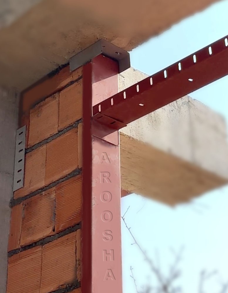 سازه بستر آروشا و تولید مقاطع والپست ناودانی،میلگرد بستر