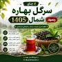 چای سرگل بهاره 1405 شمال رسید / تضمینی