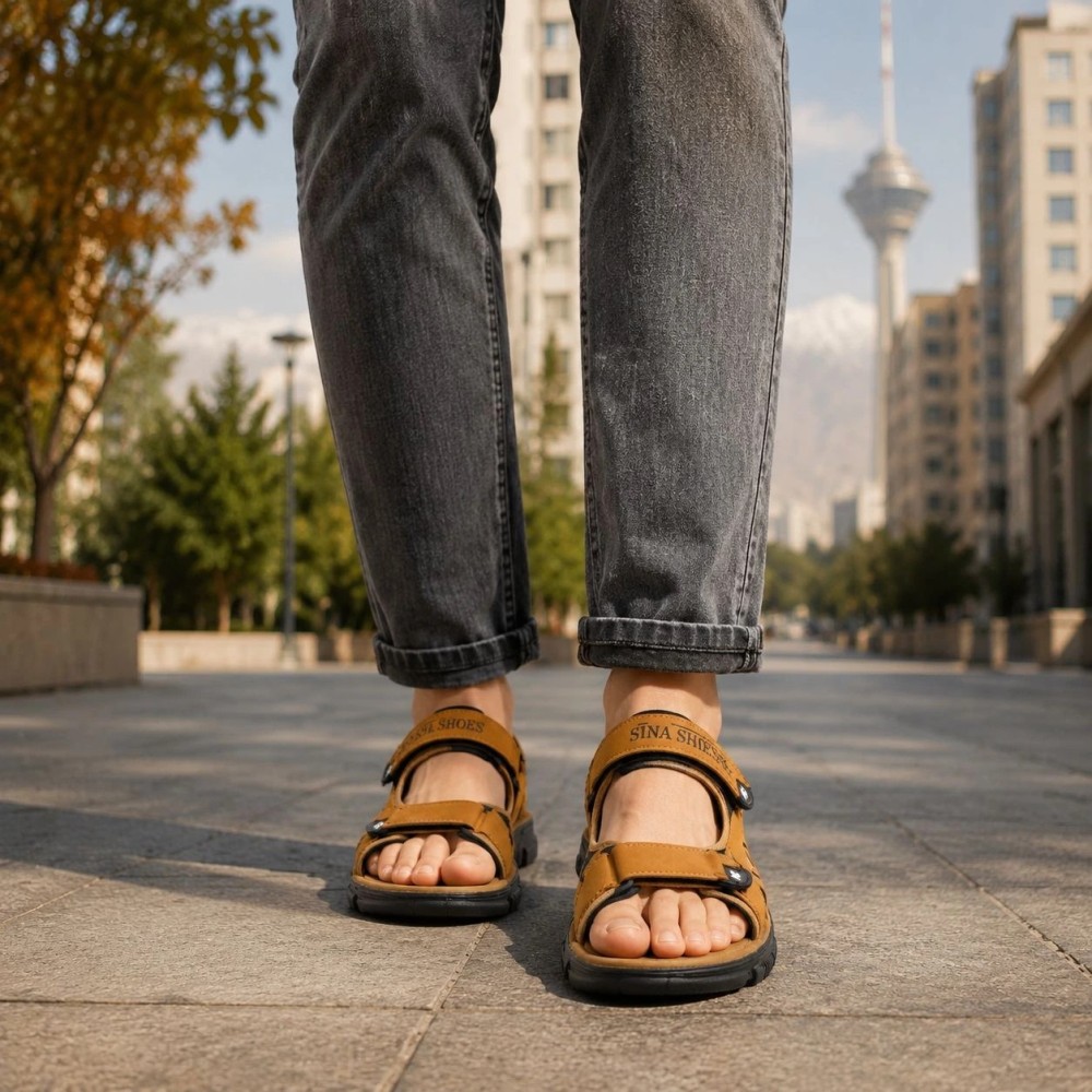 کفش صندل مردانه تابستانی مدل Sina Shoes ( در 2 رنگبندی )