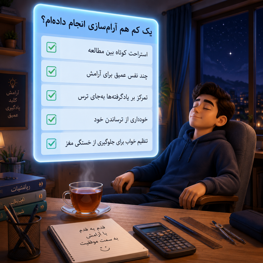 کپسول نجات ریاضی هفتم ویژه شب امتحان