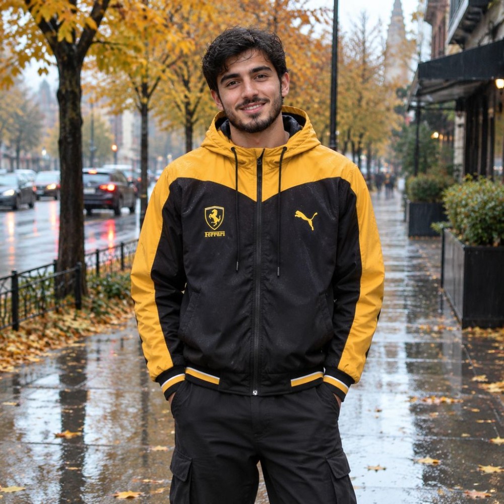کاپشن مردانه مدل Ferrari