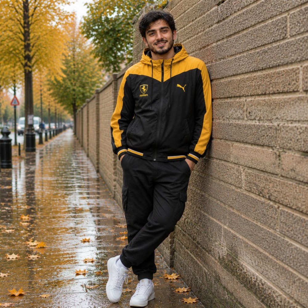 کاپشن مردانه مدل Ferrari